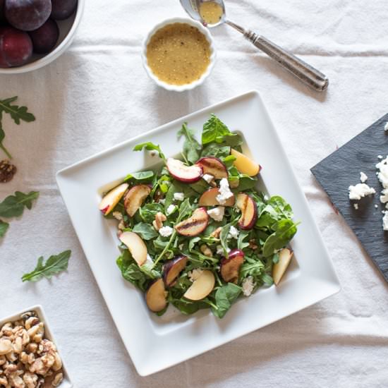 Plum Salad - Recipe photo by lasxrcista
