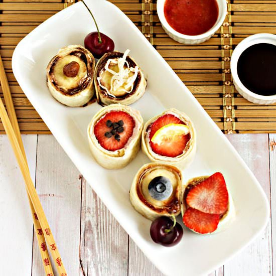 Frushi – Fruit Sushi - Recipe photo by allthatsjas