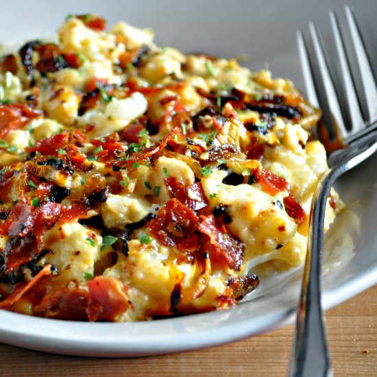 Low Carb Mac and Cheese - Recipe photo by Peace Love and Low Carb