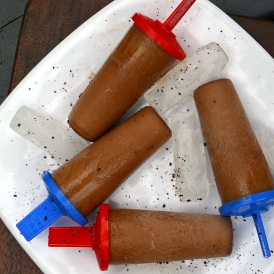 Cafe Mocha Popsicles - Recipe photo by katemovingforward
