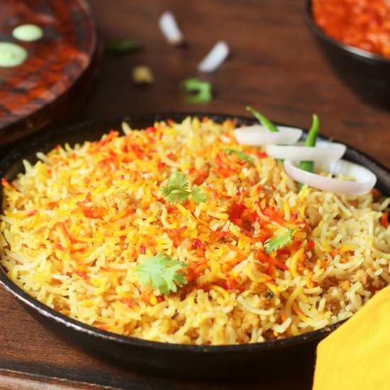 Mutton Mince Biryani - Recipe photo by faskitchen