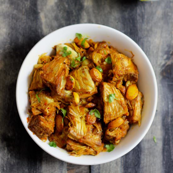 Kathal (Jackfruit) Ki Sabzi - Recipe photo by Funfoodandfrolic