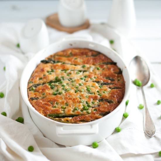 Asparagus Clafoutis - Recipe photo by siankoo