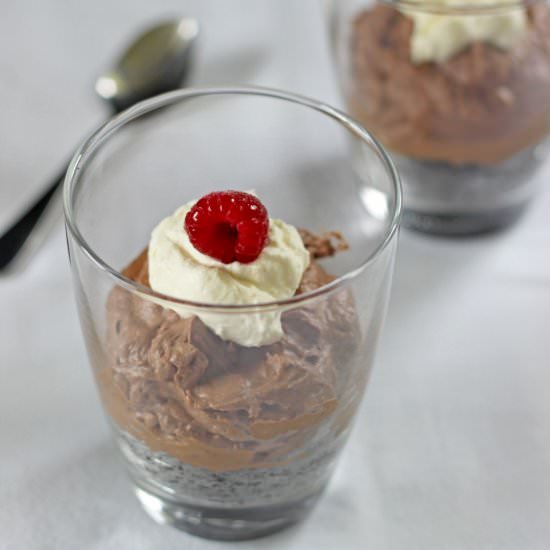 No-Bake Chocolate Cheesecakes - Recipe photo by thekiwicountrygirl
