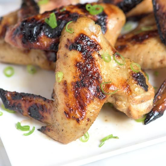 Pho-Inspired Grilled Chicken Wings - Recipe photo by inspiredtaste