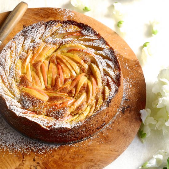 Apple and Strawberry Cake - Recipe photo by Bibbyskitchenat36