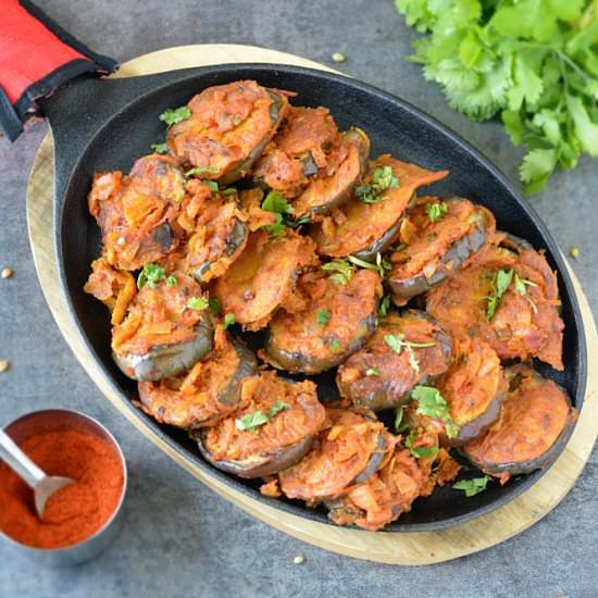 Baingan Kachri - Recipe photo by ruchiskitchen
