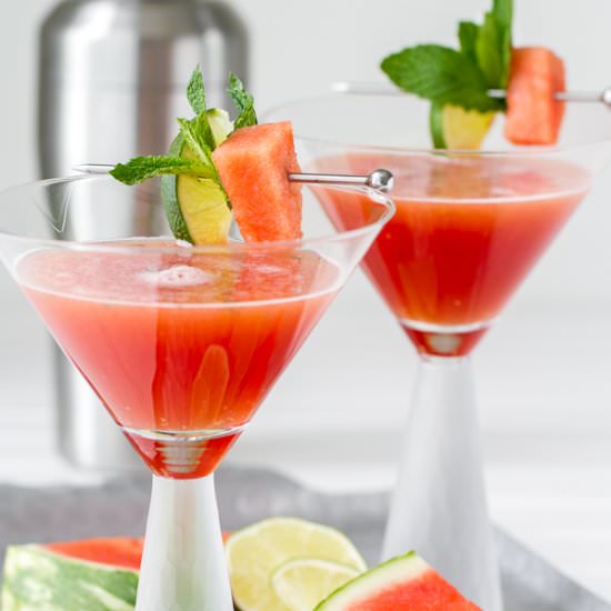 Watermelon Mint Martini - Recipe photo by ImBoredLetsGo