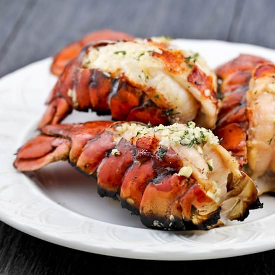 Grilled Lobster Tails - Recipe photo by rotinrice