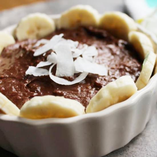 Chocolate Banana Mousse - Recipe photo by Nikkis Plate