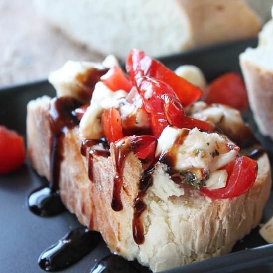 Simple Italian Style Bruschetta - Recipe photo by TheEyesofaBoy
