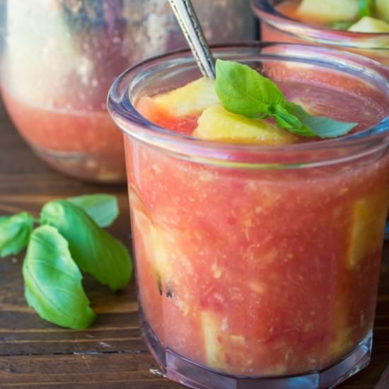 Watermelon Gazpacho - Recipe photo by theviewfromgreatisland