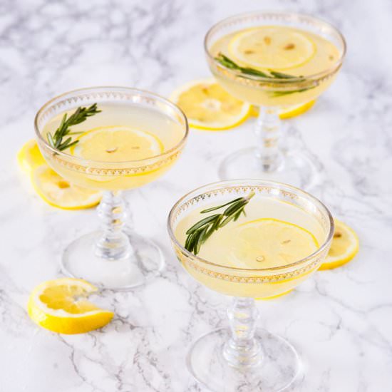 Spiked Rosemary Lemonade - Recipe photo by NorthDixieKitchen