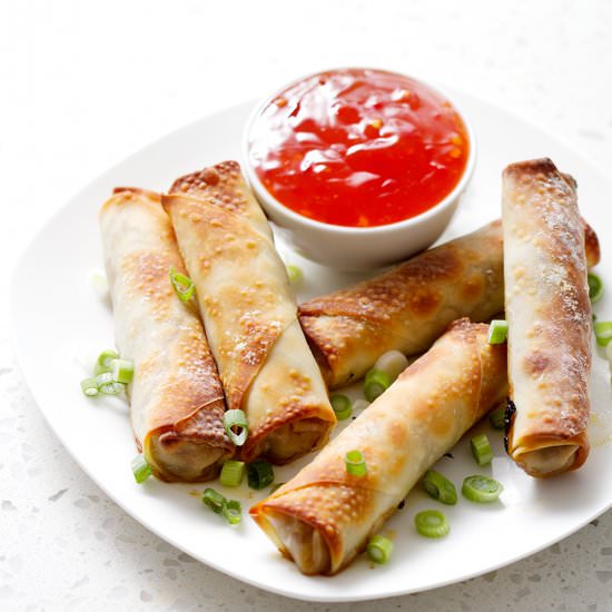 Baked Egg Rolls - Recipe photo by foodfashionandfun