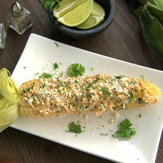 Elote {Mexican Street Corn} - Recipe photo by savourthesenses