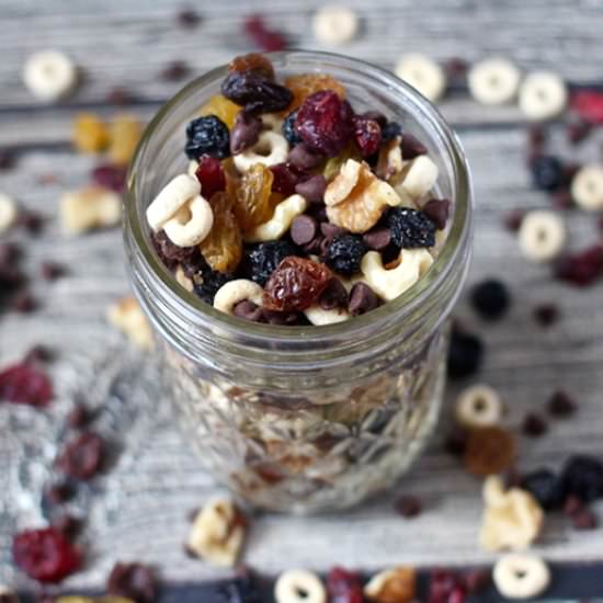 Homemade trail mix - Recipe photo by Family Food on the Table
