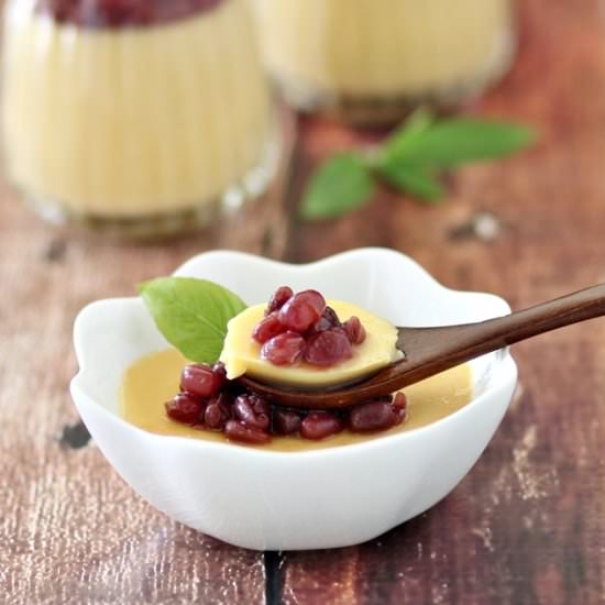Pumpkin Soya Milk Pudding - Recipe photo by Anncoo