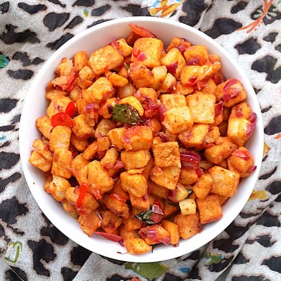 Bread Tadka - Recipe photo by mmskitchenbites