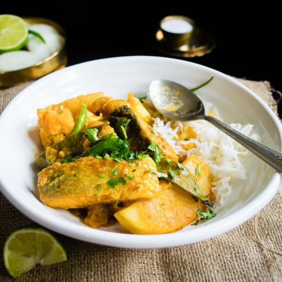 Salmon Curry - Recipe photo by Gastronomic Bong