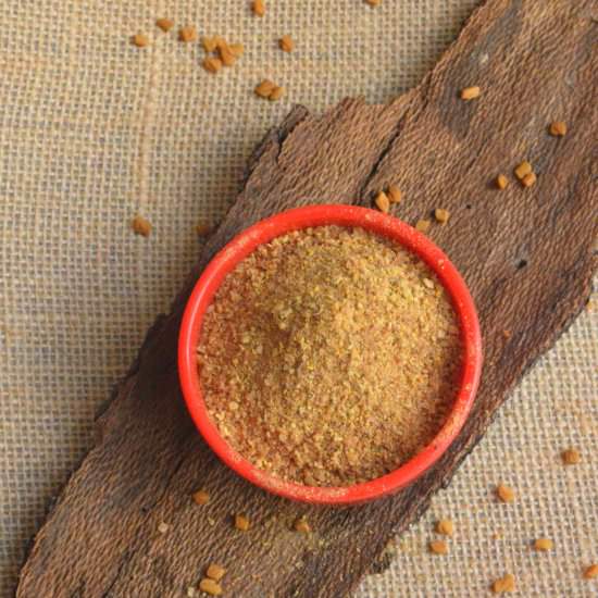 Homemade Fenugreek Powder - Recipe photo by hariniaravind