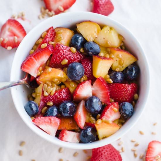 Wheat Berry Fruit Salad - Recipe photo by prairiecalifornian
