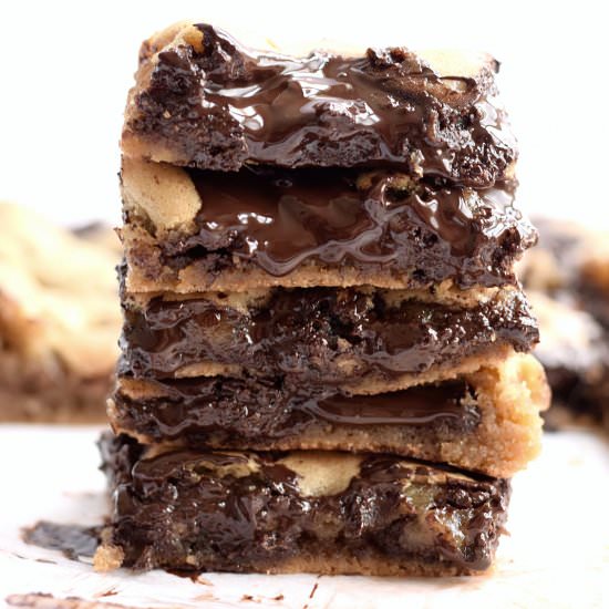 Best No-Butter Chocolate Chip Bars - Recipe photo by trufflesandtrends
