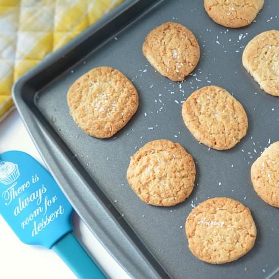 Eggless Coconut cookies - Recipe photo by ruchiskitchen