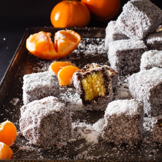 Clementine Lamingtons - Recipe photo by ktphotogirl