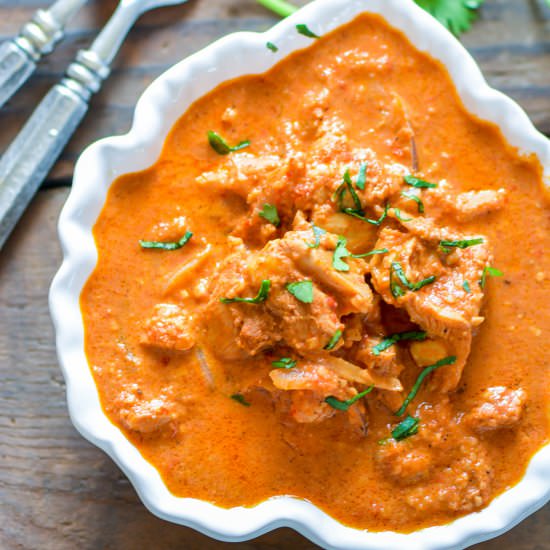 Butter Chicken in a Slow Cooker - Recipe photo by ChefDeHome