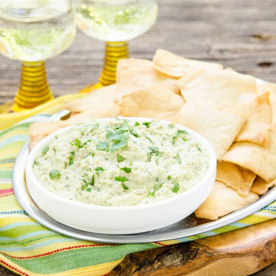 Butter Bean Edamame Hummus - Recipe photo by magnolia days