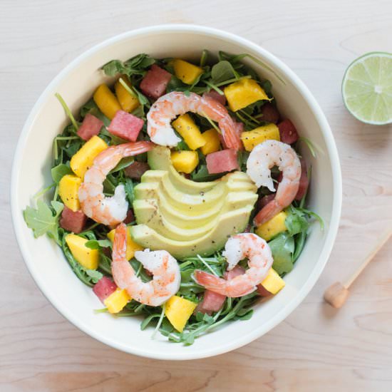 Summer Shrimp Salad - Recipe photo by Inspired by This