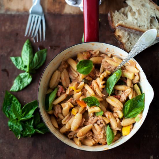 Heavenly good tuna pasta - Recipe photo by jernejkitchen