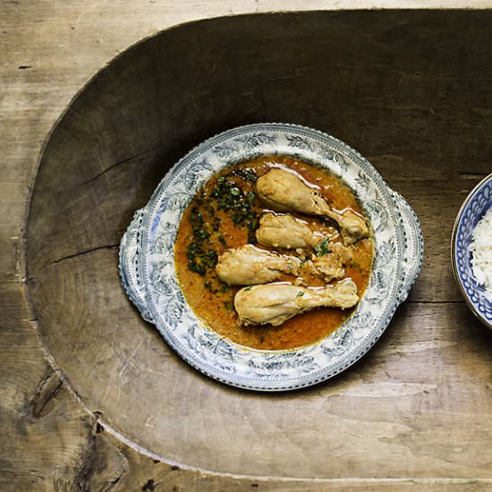 Tomato and coconut curry - Recipe photo by Spice Mama