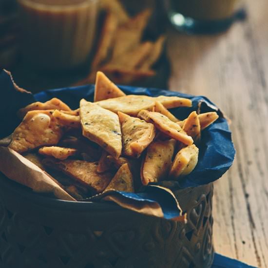 Pudiney ke Namak Paare - Recipe photo by cubesnjuliennes
