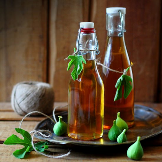 Fig leaves syrup - Recipe photo by Eva Toneva
