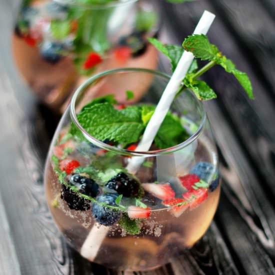 Mixed Berry Mojitos - Recipe photo by DomesticSuperhero