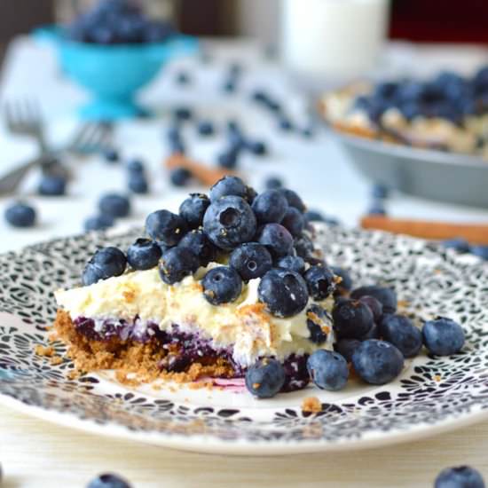 Blueberry Mascarpone Pie - Recipe photo by omgfood.com