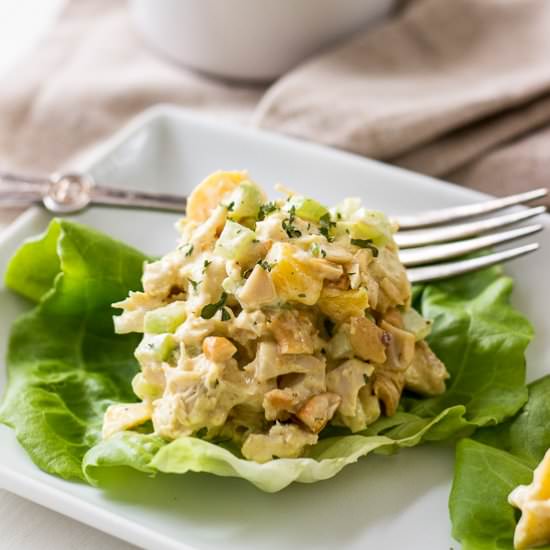 Curried Chicken Salad - Recipe photo by thebeachhousekitchen