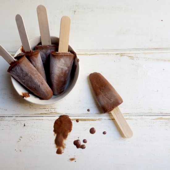 Chocolate Coconut Ice Cream Pops - Recipe photo by thetoastedpinenut