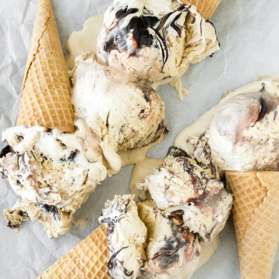 Espresso Kahlua Fudge Ice Cream - Recipe photo by ImBoredLetsGo