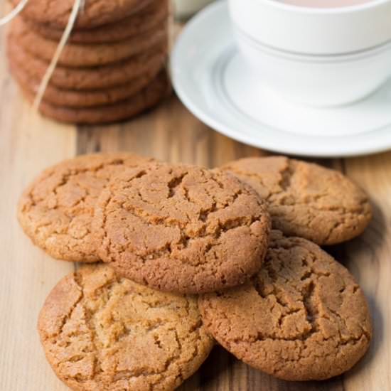 Ginger Nut Biscuits - Recipe photo by Grab Your Spork