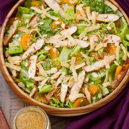 Asian Sesame Chicken Salad - Recipe photo by littlespicejar