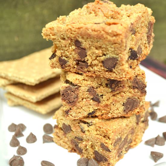 Chocolate Chip Graham Cracker Bar - Recipe photo by craftycookingmama