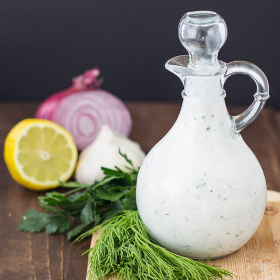 Buttermilk Ranch Salad Dressing - Recipe photo by culinaryhill