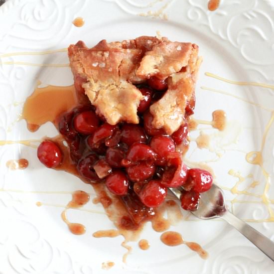 World's Healthiest Cherry Pie - Recipe photo by Summer Bakes
