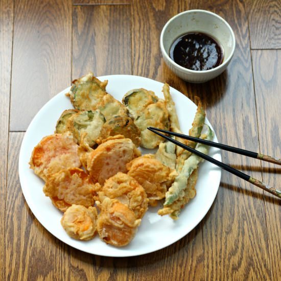Homemade Vegetable Tempura - Recipe photo by thegirlonbloor