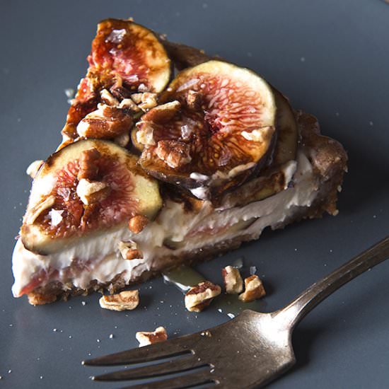 Fig Honey Kefir Tart - Recipe photo by Yes more please