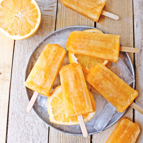 Grapefruit Shandy Beersicles - Recipe photo by Rhubarbarians