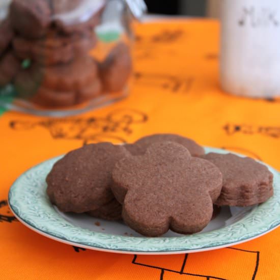 Brownie Roll out Cookies - Recipe photo by torviewtoronto