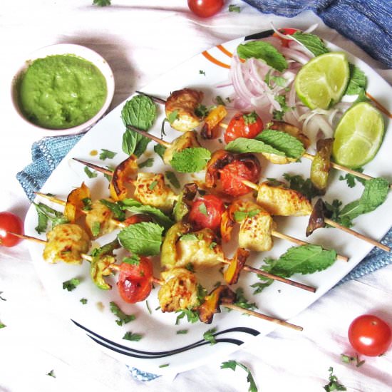 Chicken Tikkas - Recipe photo by Thoughts Over Chai